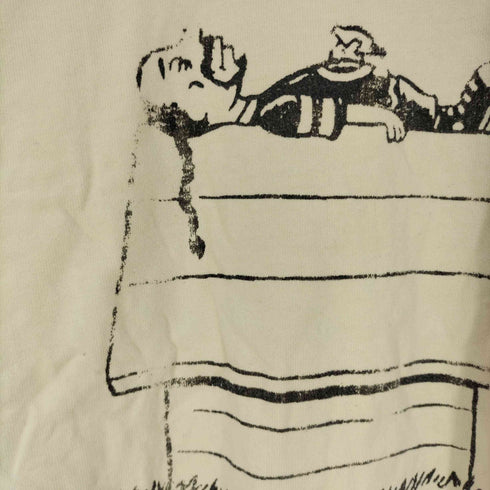 セブンデイズサンデイ SEVENDAYS=SUNDAY フロントプリント クルーネックTシャツ メンズ JPN:L