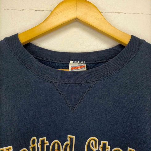 ソフィー SOFFE UNITED STATE NAVY 切替スウェット メンズ JPN:L