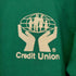 フルーツオブザルーム FRUIT OF THE LOOM 80~90S MADE IN CANADA CREDIT UNION ラグランスウェット メンズ L/G