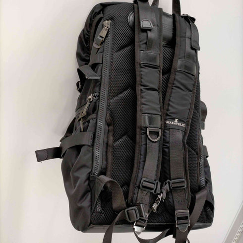 マキャベリック MAKAVELIC SUPERIORITY DOUBLE BELT BACKPACK メンズ ONE SIZE
