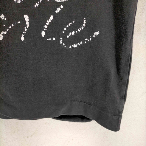 AMERICAN WEAR 1992コピーライト キャラクタープリントTシャツ 袖裾シングル レディース