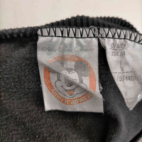 AMERICAN WEAR 1992コピーライト キャラクタープリントTシャツ 袖裾シングル レディース