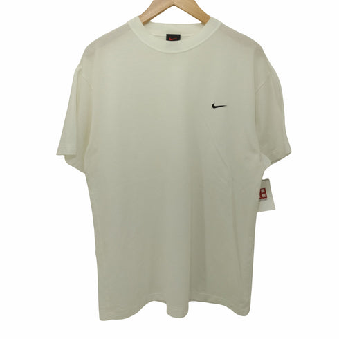 ナイキ NIKE 00s フロントロゴ刺繍 ドライ地クルーネックTシャツ メンズ XL