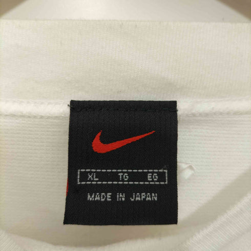 ナイキ NIKE 00s フロントロゴ刺繍 ドライ地クルーネックTシャツ メンズ XL