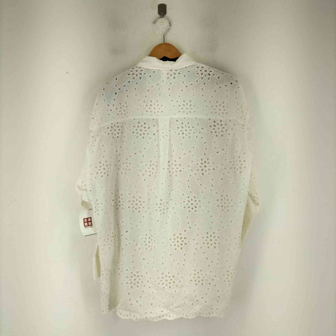 ザラ ZARA カットワークレースシャツ レディース US S