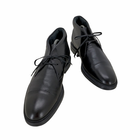 ヒューゴボス HUGO BOSS レザーチャッカブーツ メンズ EUR:41