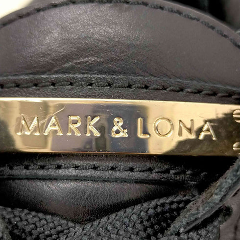 マークアンドロナ MARK&LONA スカル ジップスタッズスニーカー ミッドカット メンズ JPN:25