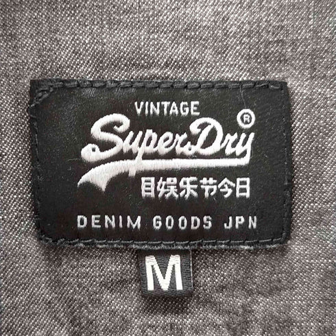 極度乾燥しなさい Superdry DRAGWAY SHIRT デニムシャツ メンズ JPN:M