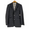 バーバリーブラックレーベル BURBERRY BLACK LABEL 2b ブレザー 裏地ノバチェック 120sウール 銀ボタン メンズ JPN:L