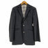バーバリーブラックレーベル BURBERRY BLACK LABEL 2b ブレザー 裏地ノバチェック 120sウール 銀ボタン メンズ JPN:L