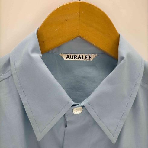 オーラリー AURALEE 24ss WASHED FINX TWILL BIG HALF SLEEVED SHIRT メンズ JPN:3