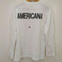 アメリカーナ Americana バックプリント クルーネックTシャツ レディース