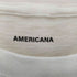 アメリカーナ Americana バックプリント クルーネックTシャツ レディース