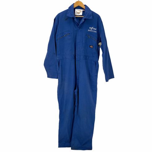 ディッキーズ Dickies 刺繍ロゴ バックプリント REDHAWK オールインワン ツナギ メンズ M 42/108