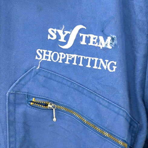 ディッキーズ Dickies 刺繍ロゴ バックプリント REDHAWK オールインワン ツナギ メンズ M 42/108