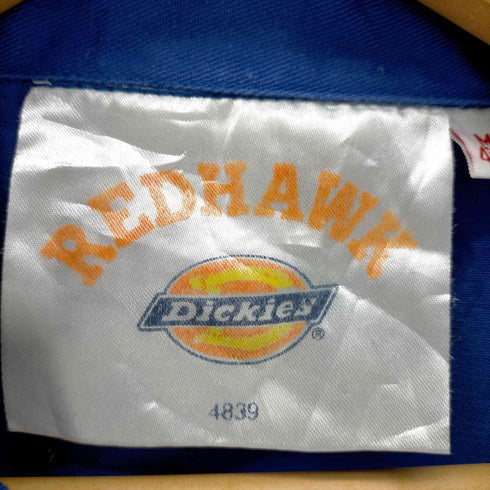 ディッキーズ Dickies 刺繍ロゴ バックプリント REDHAWK オールインワン ツナギ メンズ M 42/108
