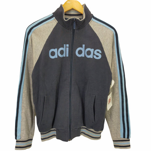 アディダス adidas Big Logo Full Zipper jersey メンズ import:M
