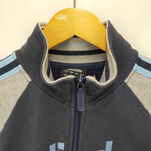 アディダス adidas Big Logo Full Zipper jersey メンズ import:M