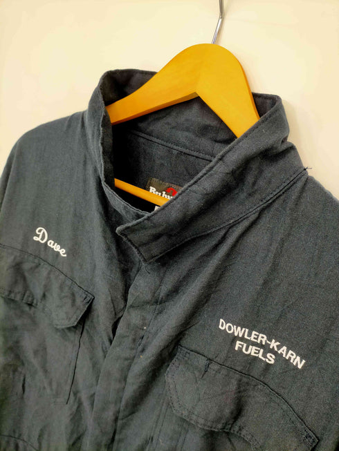 Bulwark メキシコ製 刺繍ロゴ オールインワン ツナギ メンズ 46-RG