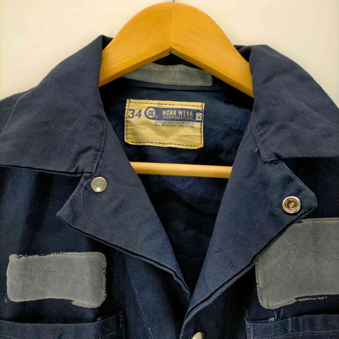 ワークウェアコーポレーション WORK WEAR CORPORATION USA製 スコービルジッパー オールインワン ツナギ メンズ 34
