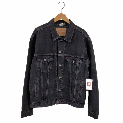 リーバイス Levis メキシコ製 70507-0260 後染め ブラックデニムジャケット メンズ import:L