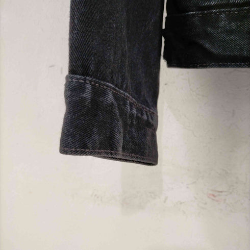 リーバイス Levis メキシコ製 70507-0260 後染め ブラックデニムジャケット メンズ import:L