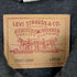 リーバイス Levis メキシコ製 70507-0260 後染め ブラックデニムジャケット メンズ import:L