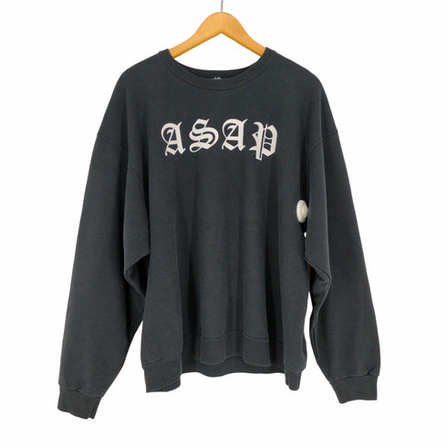 ASAP ROCKY フロントロゴプリントスウェット メンズ JPN:XL