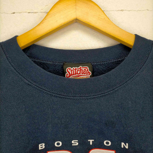 00s STITCHES athletic gear 2007 ベースボールチームプリントスウェット メンズ JPN:XL