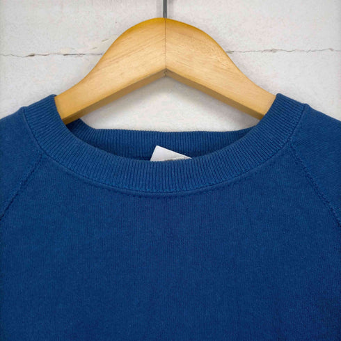 BASSETT-WALKER 80s MADE IN USA フロントロゴプリントラグランスウェット メンズ JPN:L