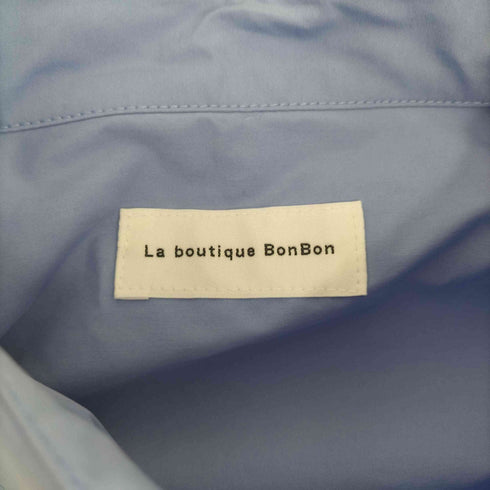 ラブティックボンボン La boutique BonBon パール釦 クロップドシャツ レディース FREE