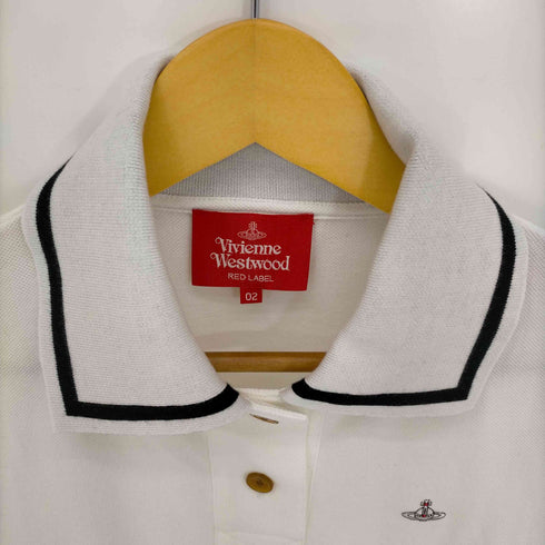 ヴィヴィアンウエストウッドレッドレーベル Vivienne Westwood RED LABEL オーブ刺繍 ポロシャツ レディース 02