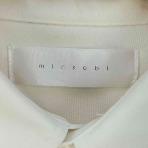 ミンソビ minsobi サイドスリットロングシャツ メンズ FREE