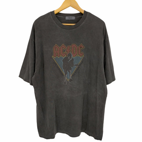 フメイ archive ヴィンテージ加工 オーバーサイズバンドTシャツ メンズ