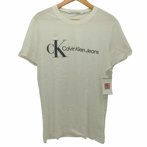 カルバンクラインジーンズ Calvin Klein Jeans 2021SS ロゴプリント クルーネックTシャツ メンズ import:L