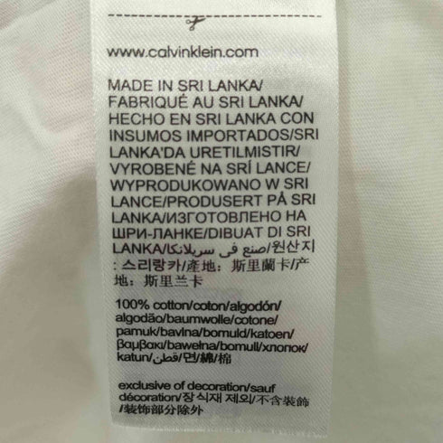 カルバンクラインジーンズ Calvin Klein Jeans 2021SS ロゴプリント クルーネックTシャツ メンズ import:L