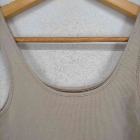 スピックアンドスパン Spick and Span 23ss 甘撚ソフトテレコタンクトップ レディース FREE