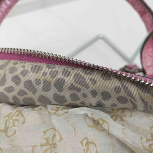 ゲス GUESS モノグラム ボストン 2way ショルダーバッグ レディース
