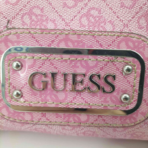 ゲス GUESS モノグラム ボストン 2way ショルダーバッグ レディース