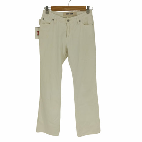ギャップ Gap 00S BOOT CUT ストレッチ ブーツカット ホワイト デニム パンツ レディース