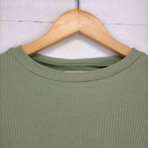 ブラックバイマウジー BLACK by moussy 22SS organic cotton longsleeve tops レディース FREE