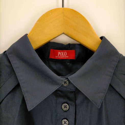ポロビーシーエス POLO BCS ヘムレイヤードシャツワンピース レディース JPN:S