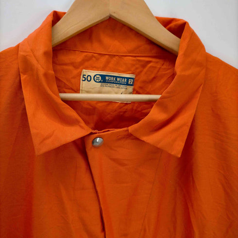 ワークウェアコーポレーション WORK WEAR CORPORATION USA製 スコービルジッパー オールインワン ツナギ メンズ 50