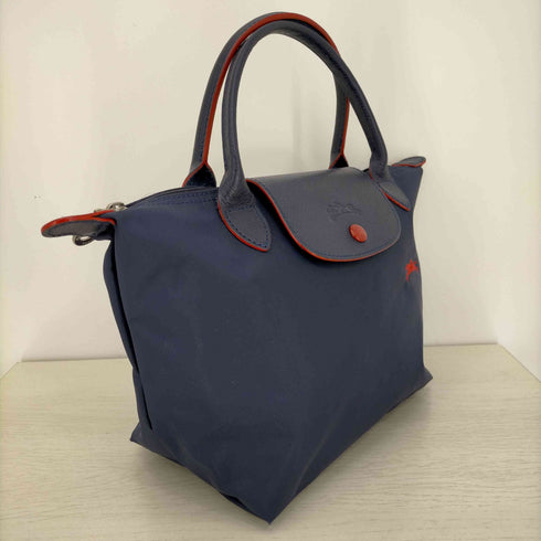 ロンシャン LONGCHAMP ロゴ刺繍 プリアージュ トートバッグ S レディース