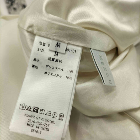 マーキュリーデュオ MERCURYDUO 2023AW フラワーフロントギャザーマーメイドワンピース レディース JPN:M