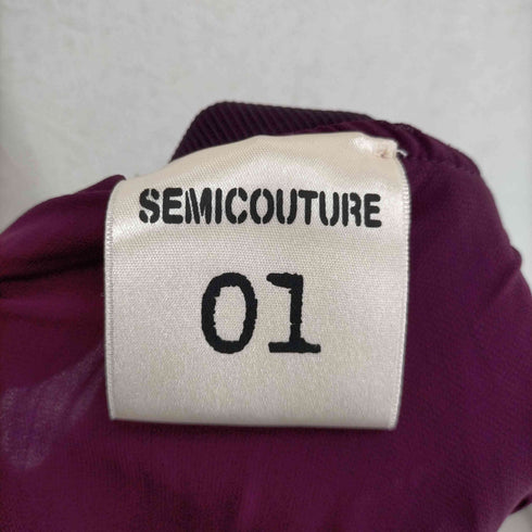 セミクチュール SEMICOUTURE MADE IN ITALY プリーツスカート レディース 40