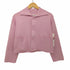 マカフィー MACPHEE 2023SS ソリッドニットショートブルゾン レディース JPN:S