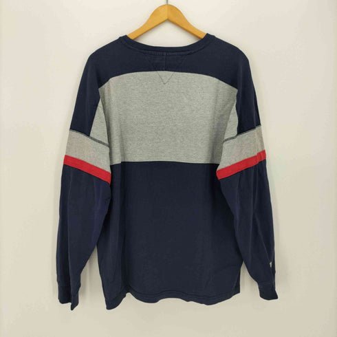 トミーヒルフィガー TOMMY HILFIGER HILFIGER ATHLETICS ビックシルエット L/S Tシャツ メンズ import:L