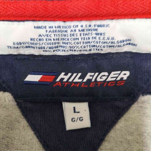 トミーヒルフィガー TOMMY HILFIGER HILFIGER ATHLETICS ビックシルエット L/S Tシャツ メンズ import:L