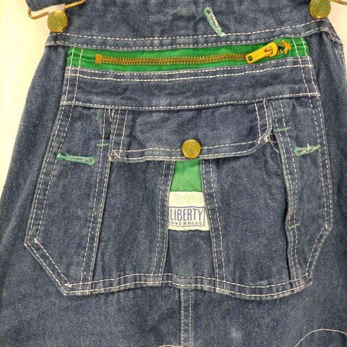 リバティ オーバーオールズ LIBERTY OVERALLS USA製 デニム オーバーオール メンズ 36×32